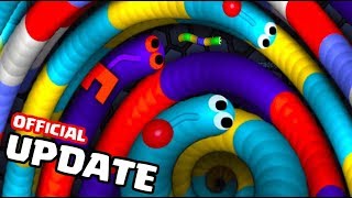 OMG Slitherio NEW UPDATE  Slitherio Gameplay Part 104 [upl. by Iznyl]