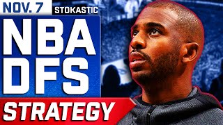 NBA DFS Strategy Thursday 11724  DraftKings amp FanDuel NBA Lineup Picks [upl. by Glogau]