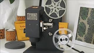 KODAK KODASCOPE EIGHT MODEL 50R 8mm projector [upl. by Derag]