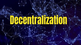 Definition of Decentralization [upl. by Loren542]