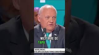 Asselineau RETOURNE le plateau des Grandes Gueules sur RMC [upl. by Truda]