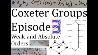 Coxeter Groups  Episode 3  The Weak and Absolute Orders [upl. by Nnayt314]