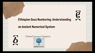 Ethiopian Geez Numbering Understanding an Ancient Numerical System የግዕዝ ቁጥሮች [upl. by Cutlor932]