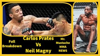 Carlos Prates Vs Neil Magny  FULL Breakdown amp Prediction  Mr Mustache MMA NEWS [upl. by Conrad558]