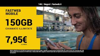 150 GB a 795€ al mese con Fastweb Mobile [upl. by Anelrac233]