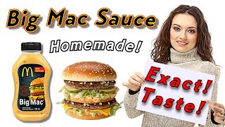 How To Make Big Mac Sauce [upl. by Ardnassela551]