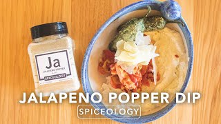 JALAPENO POPPER DIP  SPICEOLOGY [upl. by Drofnas]