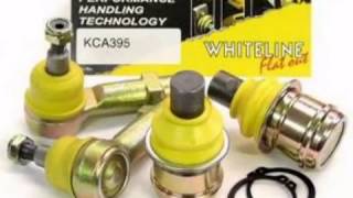 Whiteline Front Roll Center Adjustment Kit Mitsubishi Evo 89X  Maperformancecom [upl. by Noemis234]