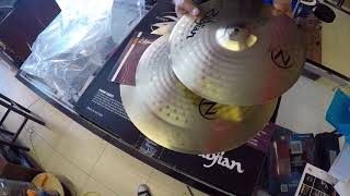 PLATILLOS ZILDJIAN PLANET Z PLZ 1418 UNBOXING [upl. by Myk]