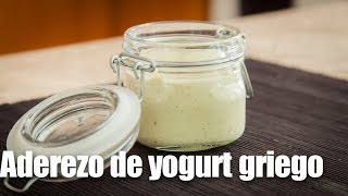 Aderezo de yogurt griego [upl. by Yerocaj]