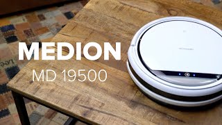 Medion MD 19500 im Test die günstige Putzhilfe  deutsch [upl. by Bramwell]