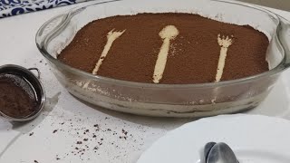 Tiramisu Recipe without Eggs  Coffee Cream Delight  4 layers dessert  Kitchen Passion [upl. by Eiramanitsirhc]