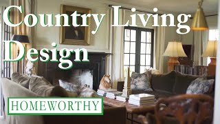 COUNTRY LIVING  Rustic and Timeless Homes [upl. by Des109]