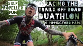 Cross Duathlon  Racing the Eventrex TrailX Off Road Duathlon at Pippingford Park for SWYD Tri Club [upl. by Akimak]