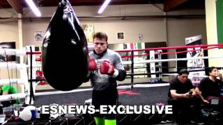 Canelo With Sick Power Beats Liam Smith KO in 9th  esnews boxing [upl. by Bernj]