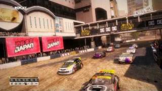 DiRT 2 PC  Rallycross  Japan  Shibuya  Replay [upl. by Nelli917]