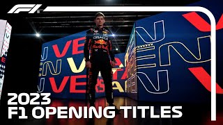 Introducing Our New 2023 F1 Opening Titles [upl. by Rebbecca]