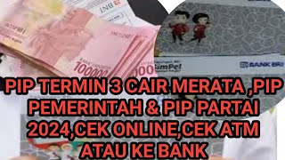 BANTUAN PIP CAIR TERMIN 3 NOVEMBER DESEMBER 2024CEK PENERIMA PIPCARA AKTIVASIampPENCAIRAN PIP DIBANK [upl. by Frodeen]