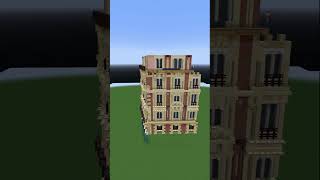 Minecraft Paris Building Timelapse  Haussmann Parisian Architecture  Pt 2 [upl. by Bob931]