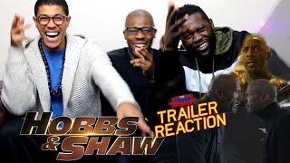 HOBBS amp SHAW TRAILER REACTION IN A MCLAREN  Racing Vlog [upl. by Kcirredal]