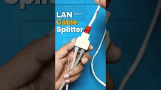 RJ45 Ethernet LAN Cable Splitter Testing And Review Bangla splitter lancable cat6 tech [upl. by Stauffer]