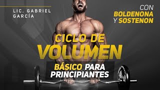 CICLO DE VOLUMEN TESTOSTERONA  BOLDENONA VOLUMEN MUSCULAR CON BOLDENONA Y SUSTANON [upl. by Adair]