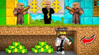 I ROBBED the BANK of Villagers in Minecraft 💰 [upl. by Fesoj]