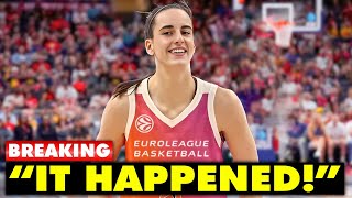 Caitlin Clark Just LEAKED Footage Of Playing In EUROPE amp WNBA Fans Reacted SHOCKINGLY [upl. by Arretahs]