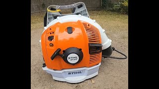 STIHL BR 600 REVIEW Part 1 [upl. by Annaiel829]