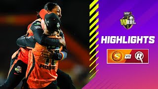 LAST OVER THRILLER  Perth Scorchers v Melbourne Renegades  WBBL10 [upl. by Olia742]