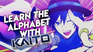 learn the alphabet with kaito [upl. by Ahsitram]