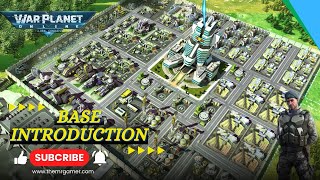 War Planet Online  WPO Army Base Information  Base Information [upl. by Airdnas59]