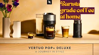 Nespresso Vertuo Pop Deluxe Coffee and Espresso Maker by Breville [upl. by Aisnetroh]