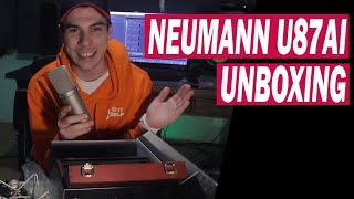 Discovering the Neumann U87 Unboxing the Legendary Studio Mic [upl. by Aramot]