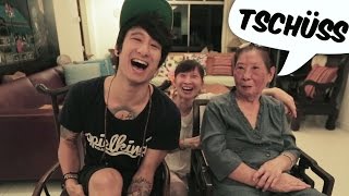 meine OMA lernt DEUTSCH  Julien Bam [upl. by Keefe921]