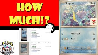 How Much is 711 Lapras Promo Really Worth More Than You Think Pokémon TCG News [upl. by Whitcomb479]