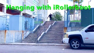 Aggressive inline skating with ￼iRollerboot [upl. by Madson679]