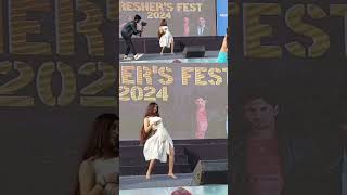 College Fest Choli Ke Peeche Viral Dance Galgotia University Freshers Fest Viral Dance Video [upl. by Kentiga210]