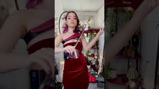 Carol of The Bells TSO Electric violin cover christmas [upl. by Wahkuna]