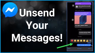 How to Edit or Unsend Your Messages on Facebook Messenger [upl. by Yttel]