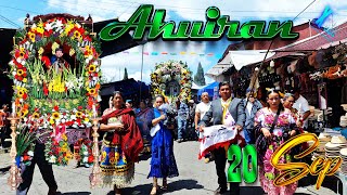 Fiesta Patronal San Mateo Ahuiran 2024 Dia 20 Procesión V2 [upl. by Cerelly109]