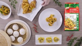 Easy Way to Make Salted Egg Shrimp  Knorr Salted Egg Powder [upl. by Schaaff]