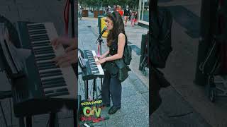 Dessa Vanuci Vienna Song by Billy Joel live from Grafton Street Dublin Ireland Best Of Busking [upl. by Alehcim128]