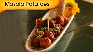 Masala Baby Potatoes  Party Starter For Thanksgiving  Recipe By Annuradha Toshniwal [upl. by Lida440]