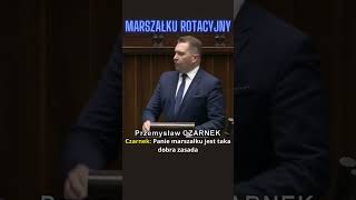 Marszałku Rotacyjny Czarnek vs Hołownia polityka humor polskapolityka sejm hołownia viral [upl. by Ehlke]