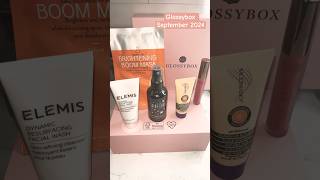 Glossybox September 2024 glossybox unboxing beautyproducts [upl. by Aihn707]