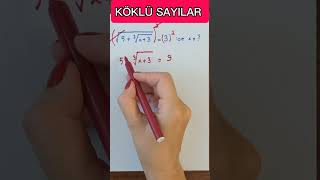 KÖKLÜ SAYILAR köklüsayılar [upl. by Leemaj]