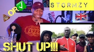 TRASH or PASS Stormzy Shut Up UK Rapper REACTION [upl. by Brabazon701]