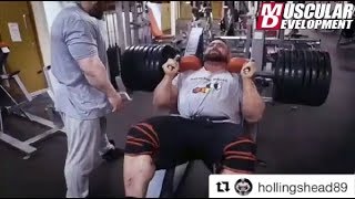 Luke Sandoe amp James Hollingshead – mega heavy leg training [upl. by Eiboh]