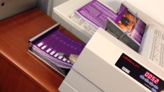 SUDEP Action Leaflet  Folding Machine © Motion Printing 2015 [upl. by Mutz]